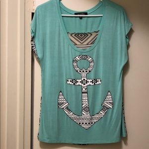 Loose Fitted Shirt with Mesh